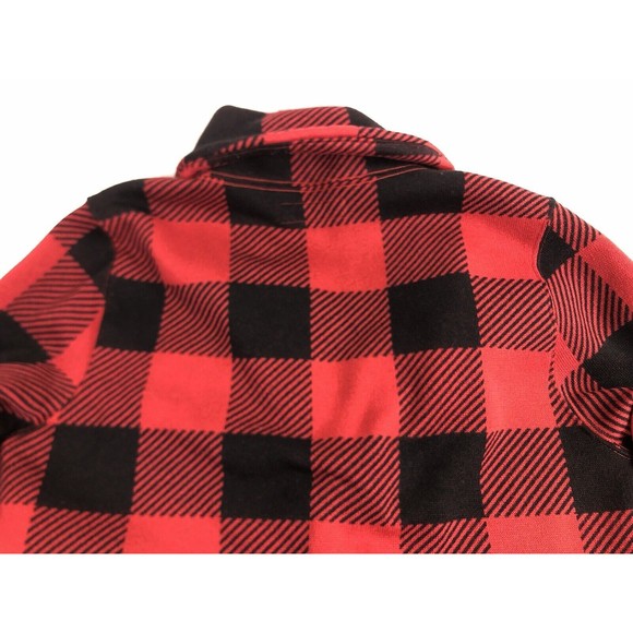 Levi Strauss Size Large Women’s Buffalo Plaid Fleece Jacket - Picture 7 of 12